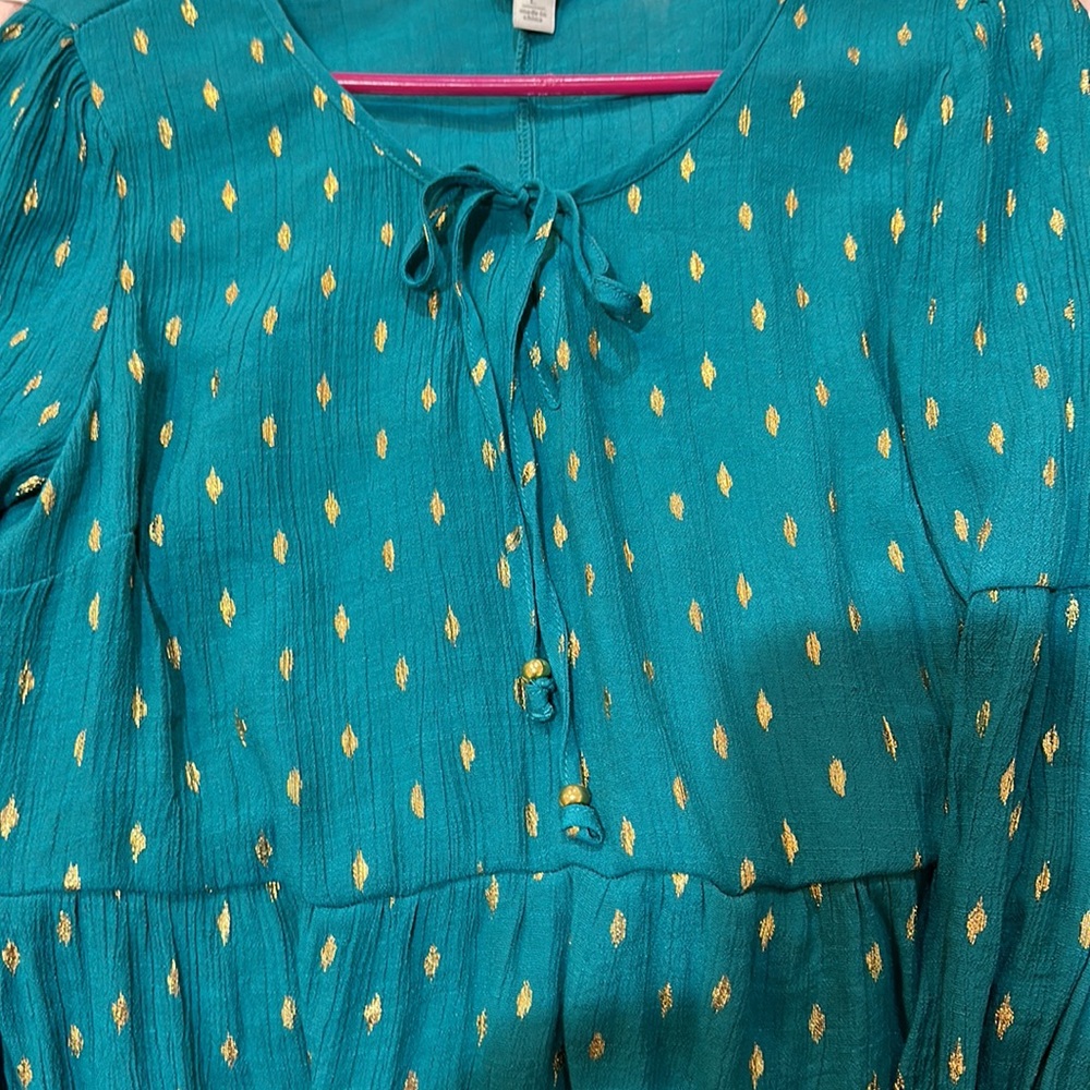 Cato peasant style blouse size Large - Picture 5 of 7
